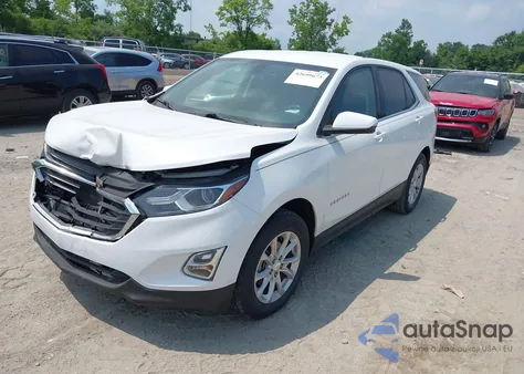 2018 Chevrolet Equinox Lt из США, поврежденный, VIN 3GNAXJEV9JS649307